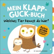 Cover-Bild zum Titel 'Mein Klapp-Guck-Buch: Welches Tier kennst du hier?' von 'Susanne Weber'