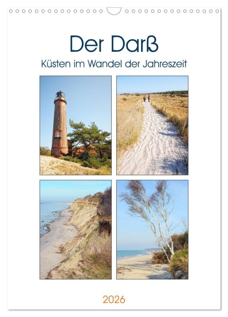 Der Darß - Küsten im Wandel der Jahreszeit (Wandkalender 2026 DIN A3 hoch), CALVENDO Monatskalender - Anja Frost