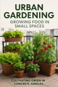 Cover-Bild zum Titel 'Urban Gardening: Growing Food in Small Spaces' von 'Mill Quan'
