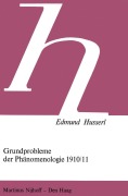 Cover-Bild zum Titel 'Grundprobleme der Phänomenologie 1910/11' von 'Edmund Husserl'