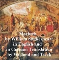 Cover-Bild zum Titel 'Macbeth, Bilingual Edition (English with line numbers and two German translations)' von 'William Shakespeare'