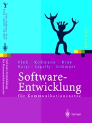 Cover-Bild zum Titel 'Software-Entwicklung für Kommunikationsnetze' von 'Heinz Koßmann, Axel Pink'