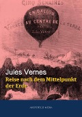 Cover-Bild zum Titel 'Reise nach dem Mittelpunkt der Erde' von 'Jules Verne'