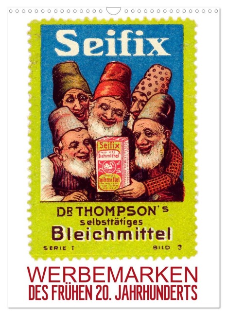 Werbemarken des frühen 20. Jahrhunderts (Wandkalender 2026 DIN A3 hoch), CALVENDO Monatskalender - Calvendo Calvendo
