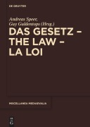 Cover-Bild zum Titel 'Das Gesetz - The Law - La Loi' von ''