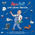 Cover-Bild zum Titel 'Papa Moll und seine Berufe' von 'Kamil Krejci, Alexius Tschallener'