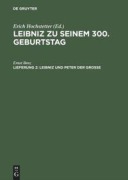 Cover-Bild zum Titel 'Leibniz und Peter der Grosse' von 'Ernst Benz'
