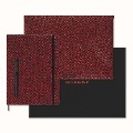 Moleskine Shine Sammlerbox roter undatierter Wochenkalender Umschlag rot Kaweco Füllfederhalter schwarz - 