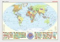 Posterkarten Geographie: Erde: politisch - 