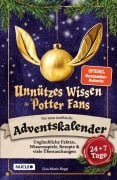 Cover-Bild zum Titel 'Unnützes Wissen für Potter-Fans - Der neue inoffizielle Adventskalender' von 'Lisa Marie Bopp'