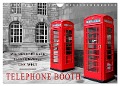 Die bekannteste Telefonzelle der Welt - Telephone Booth (Wandkalender 2025 DIN A4 quer), CALVENDO Monatskalender - Peter Roder