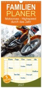 Cover-Bild zum Titel 'Familienplaner 2027 - Motocross - Highspeed durch das Jahr mit 5 Spalten (Wandkalender, 21 x 45 cm) CALVENDO' von 'Peter Roder'