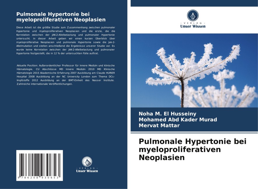 Pulmonale Hypertonie bei myeloproliferativen Neoplasien - Noha M. El Husseiny, Mohamed Abd Kader Murad, Mervat Mattar