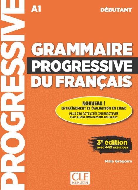 Grammaire progressive du français - Niveau débutant. Buch + Audio-CD - 