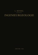 Cover-Bild zum Titel 'Ingenieurgeologie' von 'Ludwig Bendel'