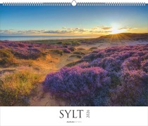 Cover-Bild zum Titel 'Sylt 2026 - Bildkalender XXL 60x50 cm - hochwertiger Wandkalender im Querformat - Landschaftskalender - Wandplaner - Deutsche Küsten' von ''