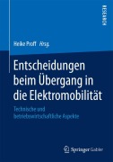 Cover-Bild zum Titel 'Entscheidungen beim Übergang in die Elektromobilität' von ''