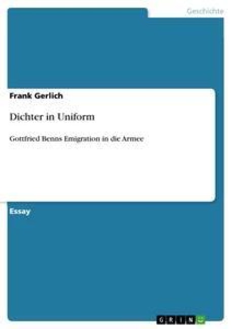 Dichter in Uniform - Frank Gerlich