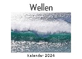 Wellen (Wandkalender 2024, Kalender DIN A4 quer, Monatskalender im Querformat mit Kalendarium, Das perfekte Geschenk) - Anna Müller