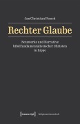 Cover-Bild zum Titel 'Rechter Glaube' von 'Jan Christian Pinsch'
