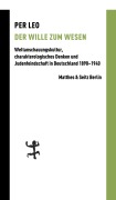 Cover-Bild zum Titel 'Der Wille zum Wesen' von 'Per Leo'