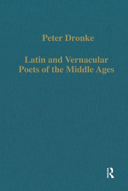 Latin and Vernacular Poets of the Middle Ages - Peter Dronke