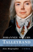 Cover-Bild zum Titel 'Talleyrand' von 'Johannes Willms'