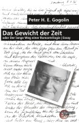 Cover-Bild zum Titel 'Das Gewicht der Zeit' von 'Peter H. E. Gogolin'
