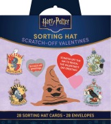 Cover-Bild zum Titel 'Harry Potter: Sorting Hat Scratch-Off Valentines' von 'Insight Editions'