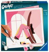 Cover-Bild zum Titel 'CreArt, Malen nach Zahlen Adults Trend - Yoga Kunst' von ''