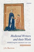 Cover-Bild zum Titel 'Medieval Writers and their Work' von 'J. A. Burrow'