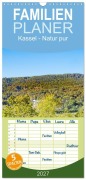Cover-Bild zum Titel 'Familienplaner 2027 - Kassel - Natur pur mit 5 Spalten (Wandkalender, 21 x 45 cm) CALVENDO' von ''
