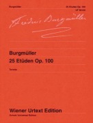 Cover-Bild zum Titel '25 Etüden' von 'Friedrich Burgmüller'