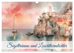 Cover-Bild zum Titel 'Segelträume und Leuchtturmlichter (Wandkalender 2026 DIN A3 quer), CALVENDO Monatskalender' von 'Ally Bee'