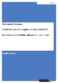 Cover-Bild zum Titel 'Portfolio aus der englischen Fachdidaktik' von 'Christian R. Schwab'