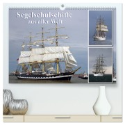 Cover-Bild zum Titel 'Segelschulschiffe aus aller Welt (hochwertiger Premium Wandkalender 2026 DIN A2 quer), Kunstdruck in Hochglanz' von 'Stoerti-Md Stoerti-Md'