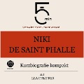Cover-Bild zum Titel 'Niki de Saint Phalle: Kurzbiografie kompakt' von 'Minuten, Minuten Biografien, Lea Pfeiffer'