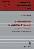 Cover-Bild zum Titel 'Kommunikation in verteilten Systemen' von ''