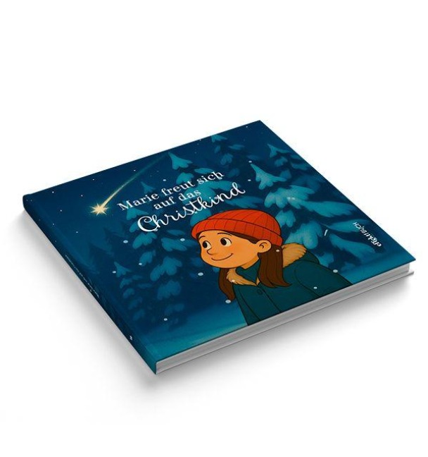 Marie freut sich auf das Christkind - 