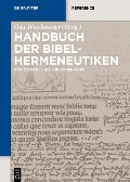 Cover-Bild zum Titel 'Handbuch der Bibelhermeneutiken' von ''