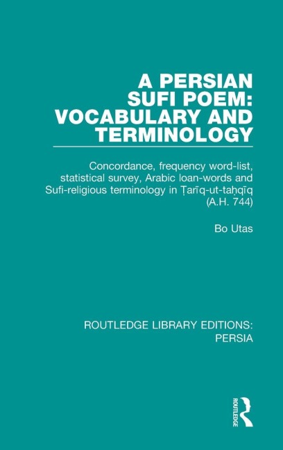 A Persian Sufi Poem - Bo Utas