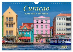 Curaçao - bunte Insel in der Karibik (Wandkalender 2025 DIN A4 quer), CALVENDO Monatskalender - Peter Roder