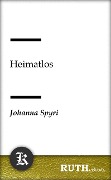 Cover-Bild zum Titel 'Heimatlos' von 'Johanna Spyri'