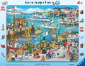 Ein Tag am Hafen 24 Teile Rahmenpuzzle - 