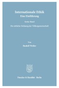 Cover-Bild zum Titel 'Internationale Ethik. Eine Einführung.' von 'Rudolf Weiler'
