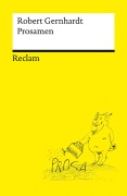 Cover-Bild zum Titel 'Prosamen' von 'Robert Gernhardt'