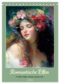 Romantische Elfen. Farbenprächtig, anmutig und zauberhaft (Tischkalender 2024 DIN A5 hoch), CALVENDO Monatskalender - Rose Hurley