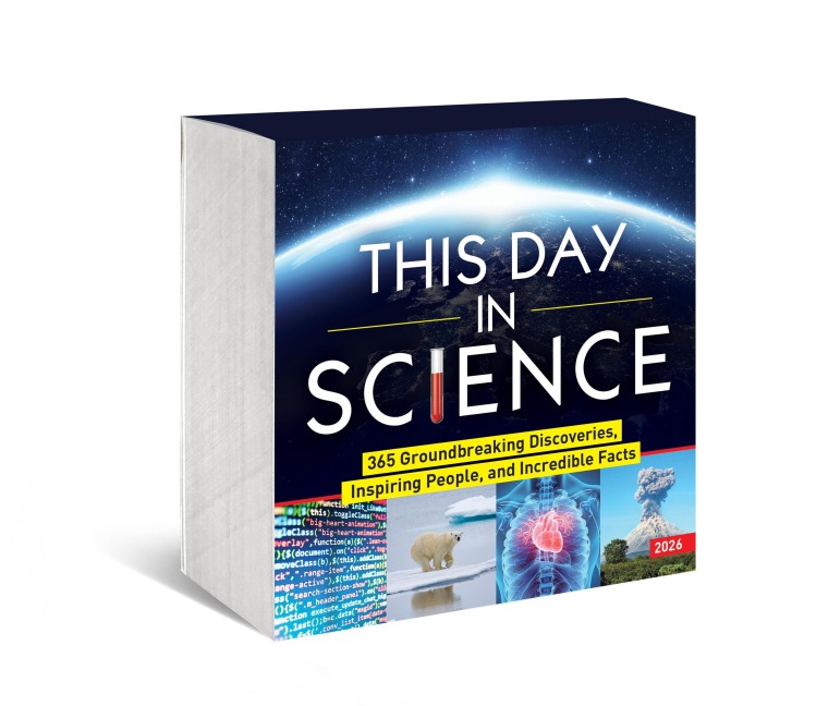 2026 This Day in Science Boxed Calendar - Sourcebooks