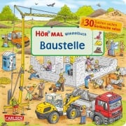 Cover-Bild zum Titel 'Hör mal (Soundbuch): Wimmelbuch: Baustelle' von 'Enni Bollin'