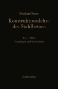 Cover-Bild zum Titel 'Konstruktionslehre des Stahlbetons' von 'Gotthard Franz, Kurt Schäfer'